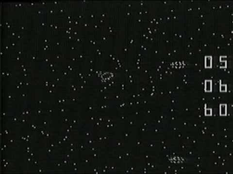 Original Nutting Associates Computer Space (1971) gameplay