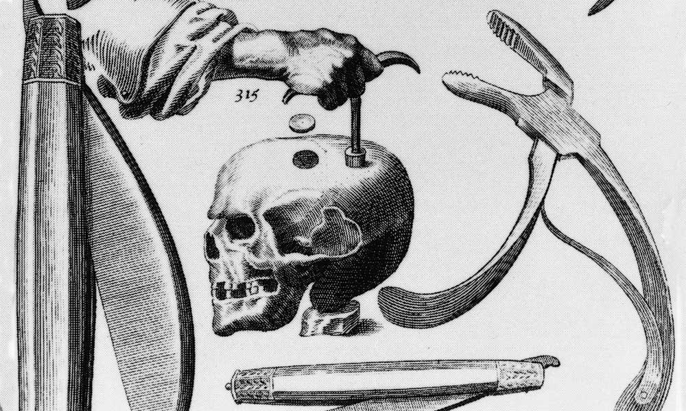 PERSIST skull pin
