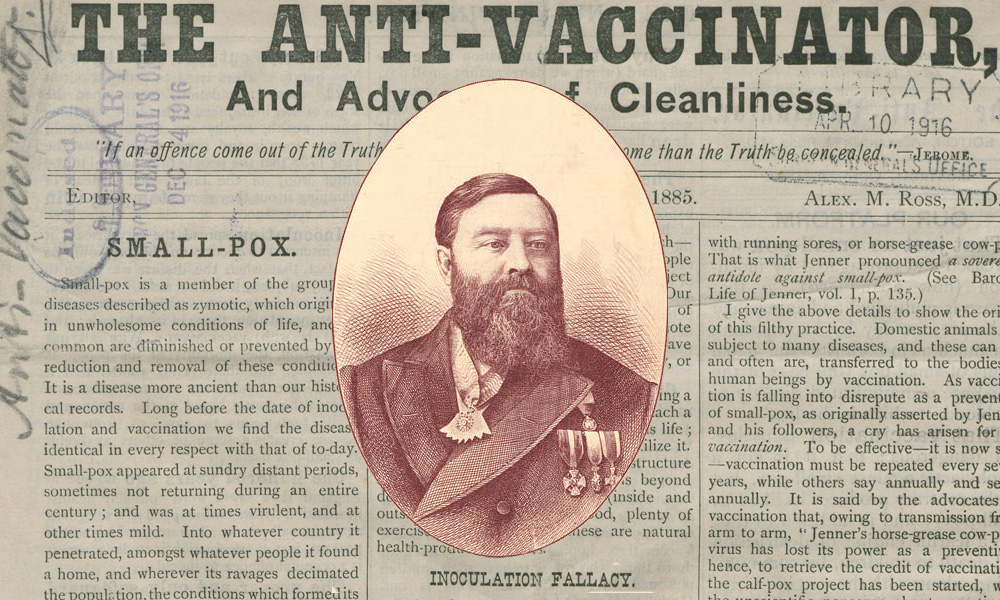 The Bombastic 19th-Century Anti-Vaxxer Who Fueled Montreal's Smallpox Epidemic